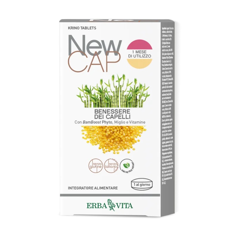 ERBA VITA Erba Vita NewCap KrinoTablets Suplement protiv opadanja kose 30 tableta