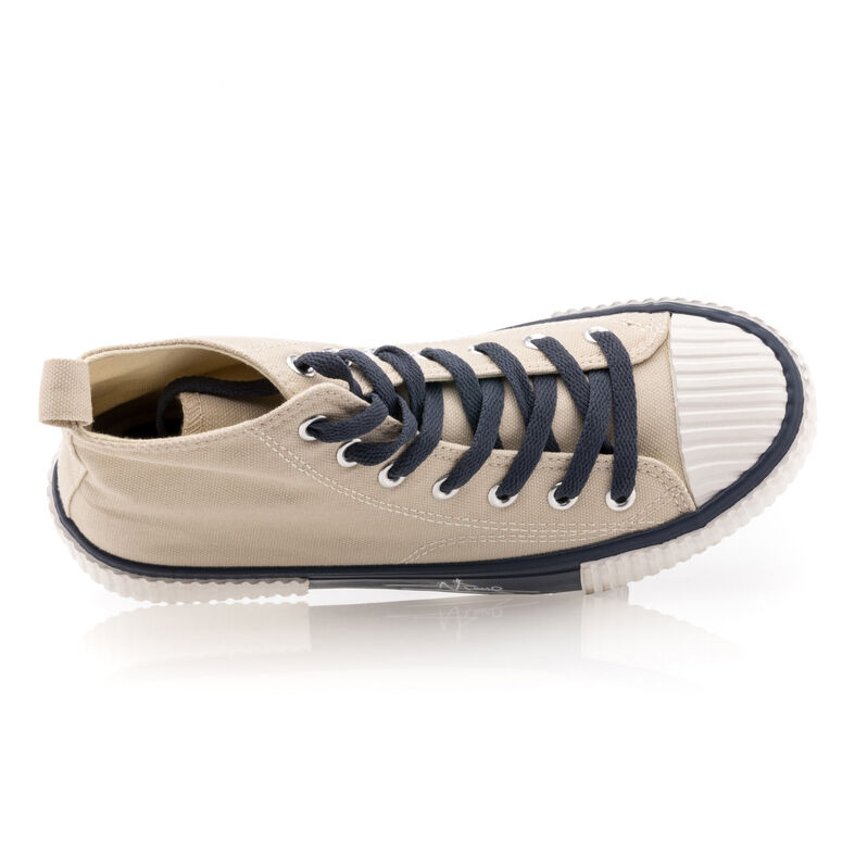 Sneakers / dames beige