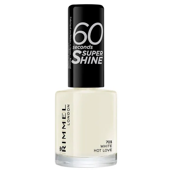 Rimmel neglelakk 60 sekunder hvit hot love 8ml