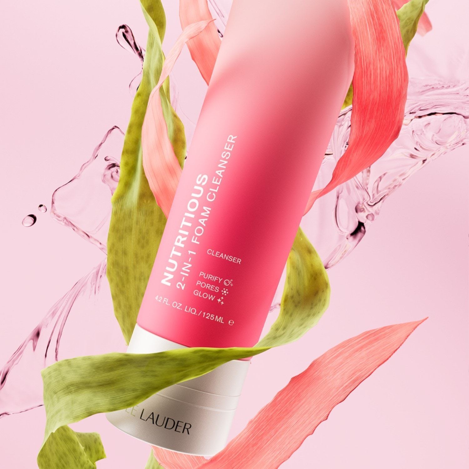 Estée Lauder Nutritious 2-in-1 putojošais tīrīšanas līdzeklis - 125ml