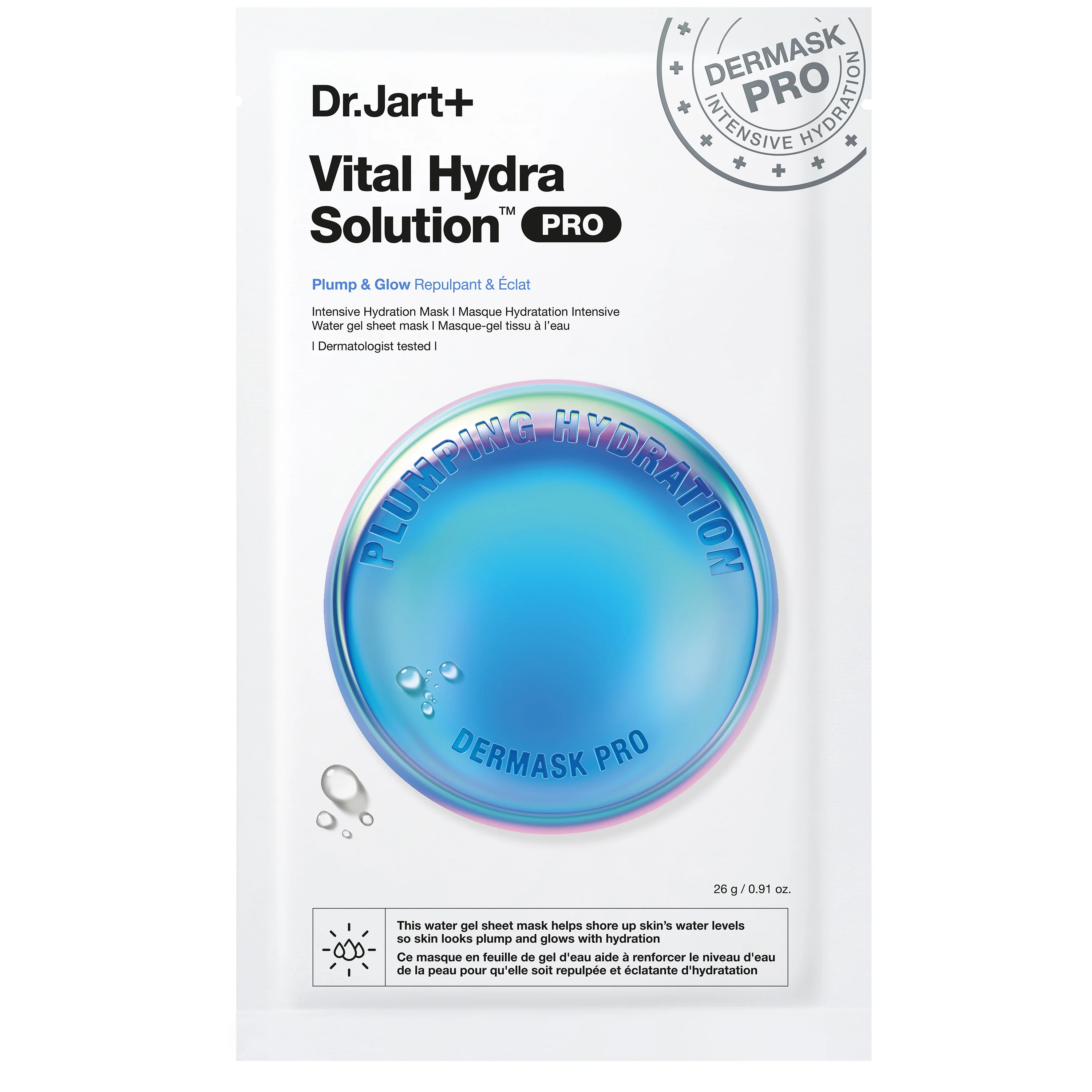 Dermask™ Vital Hydra Solution Pro - Maschera Idratante viso