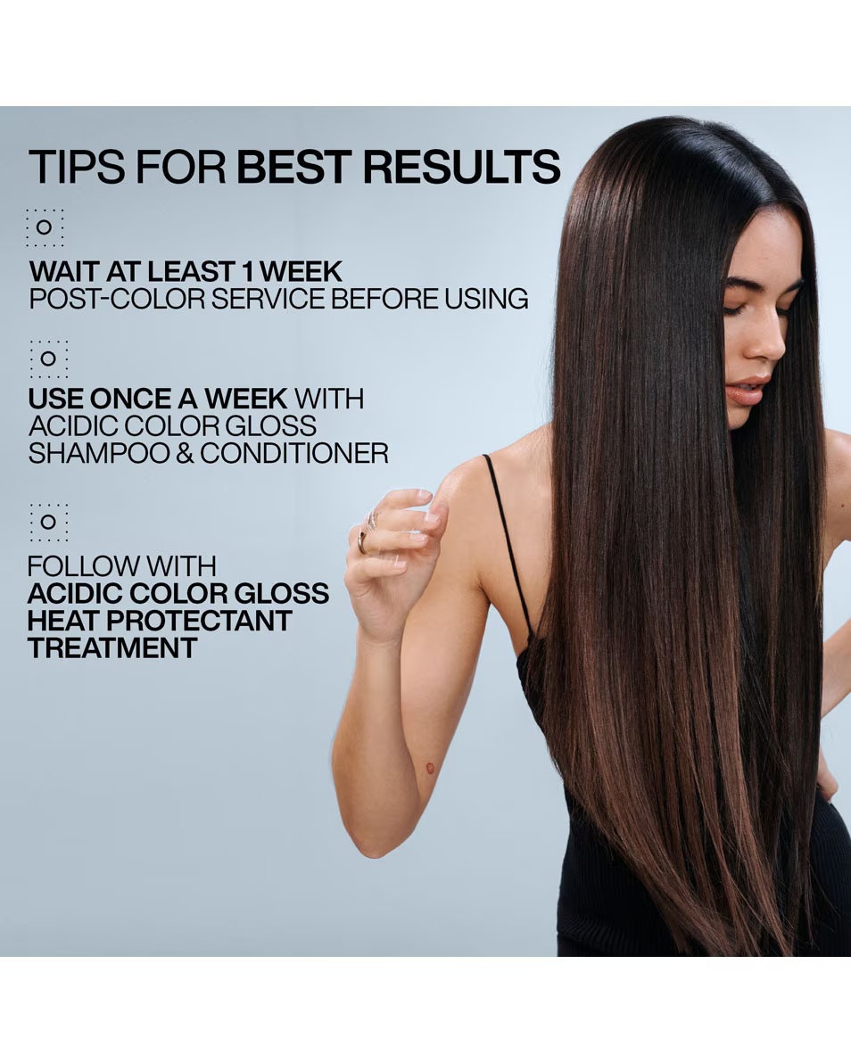 REDKEN Acidic Color Gloss Tratament luciu cu sticlă activată - păr vopsit