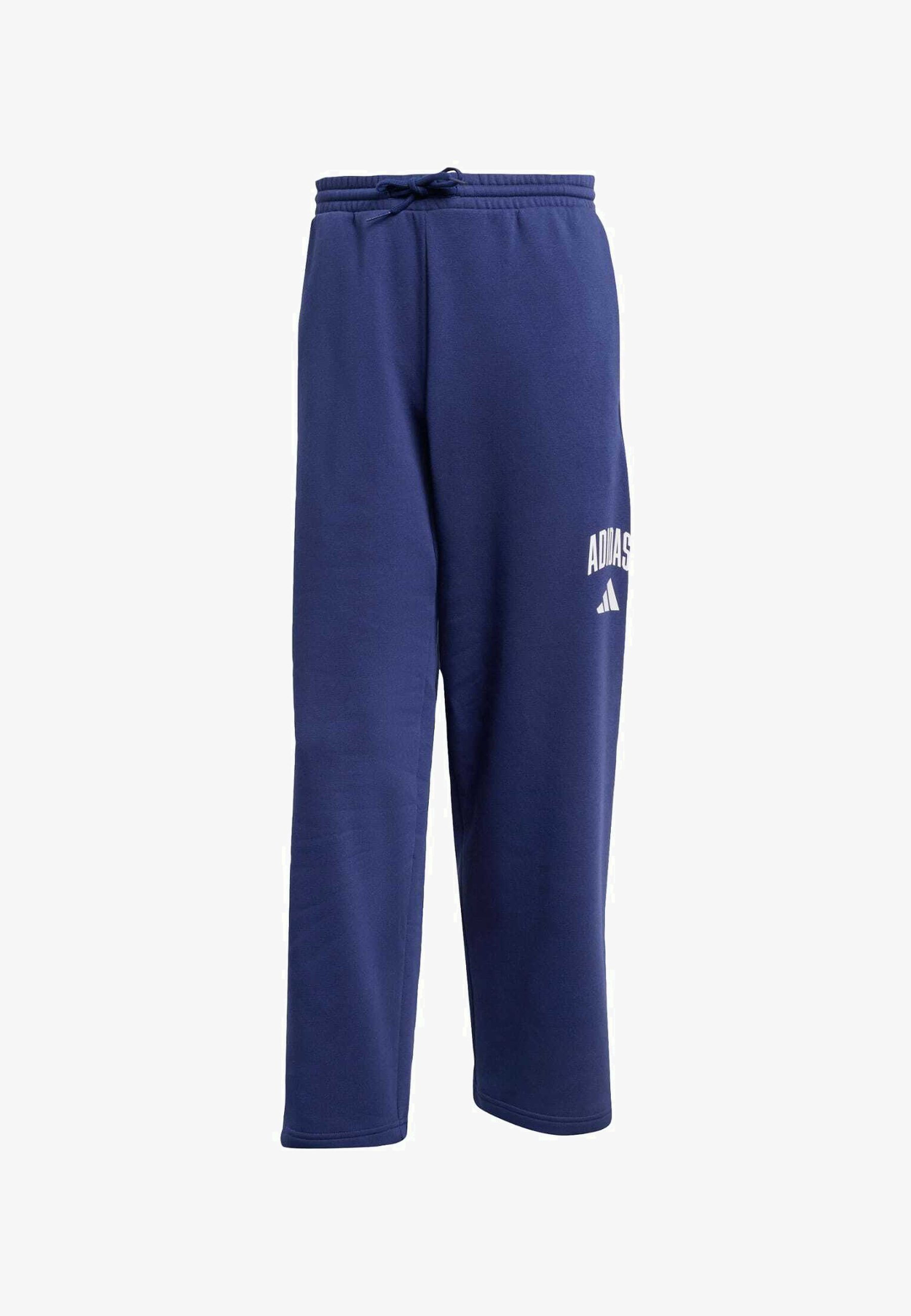 adidas Sportswear COLLEGIATE - Bas de survêtement - bleu foncé et blanc