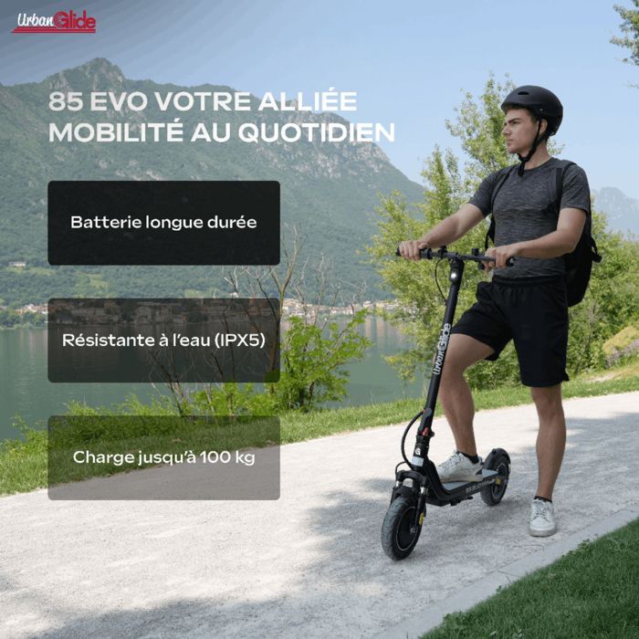 Comfort 85 EVO Electric Scooter – 300W, 25 km/h, 20 km Range, 8.5