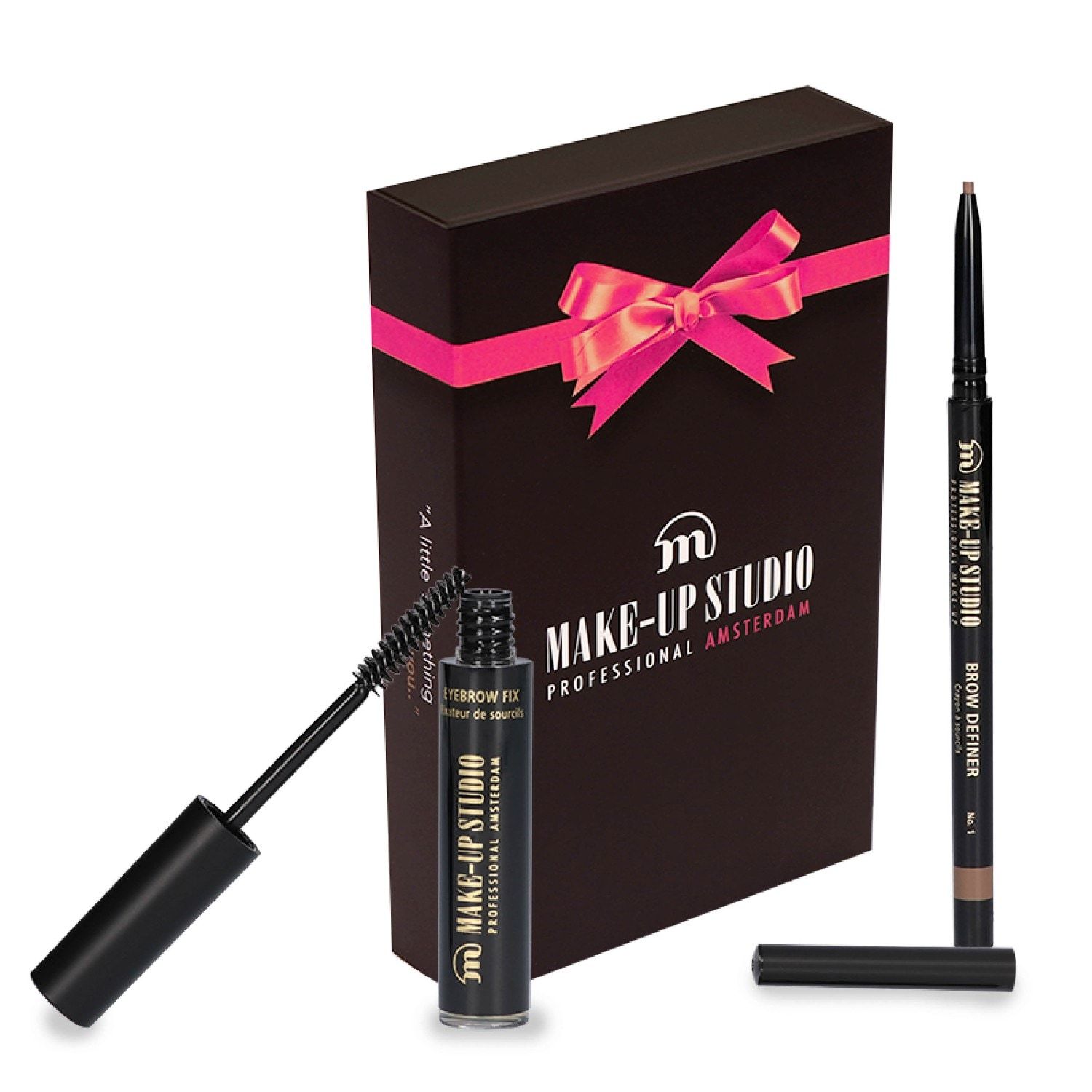 Make-up Studio set za šminkanje poklon kutija Bombshell obrve 1 - 1 plavo siva