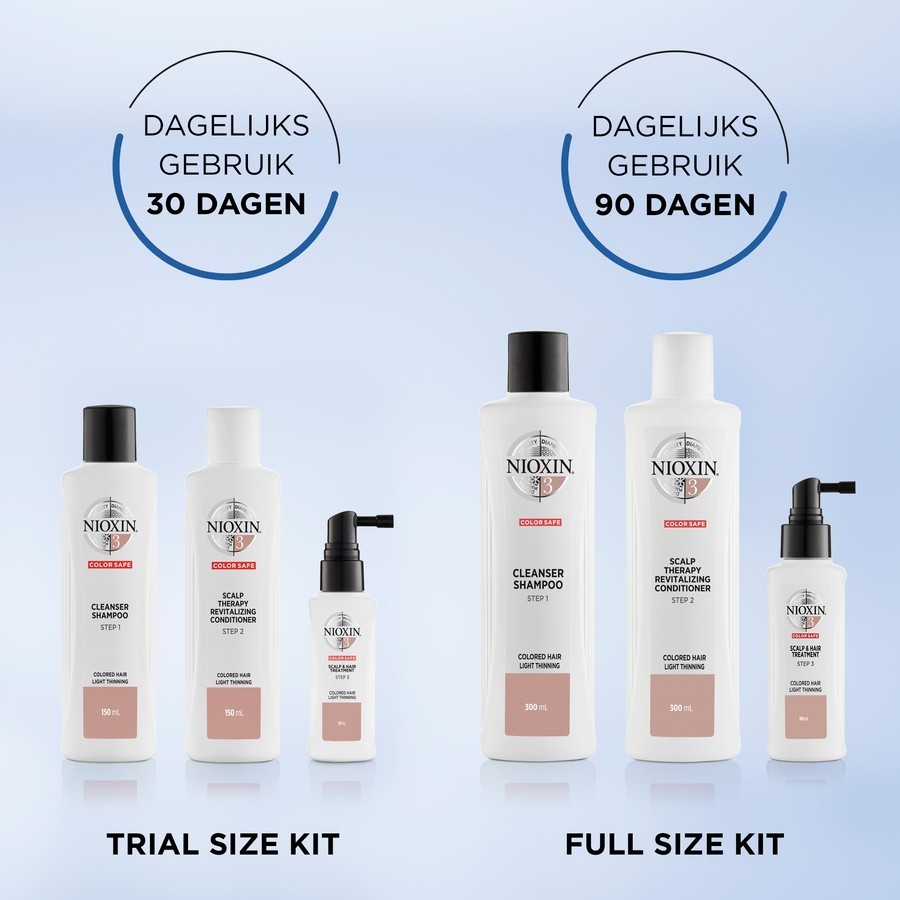 Nioxin galvos odos priežiūros sistema 3 – 100 ml