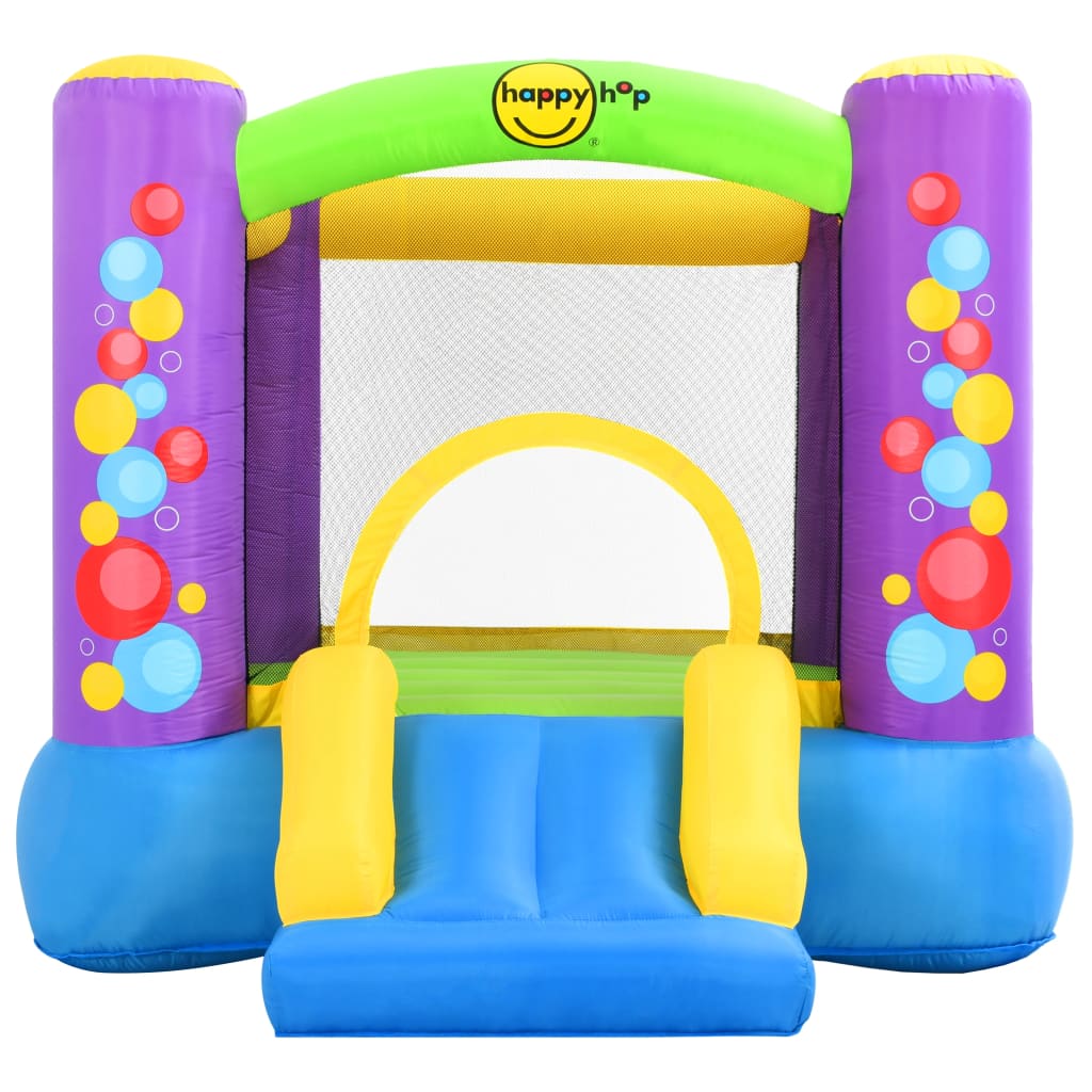 Aufblasbares Schloss Happy Hop mit Rutsche, 260 x 210 x 160 cm, PVC