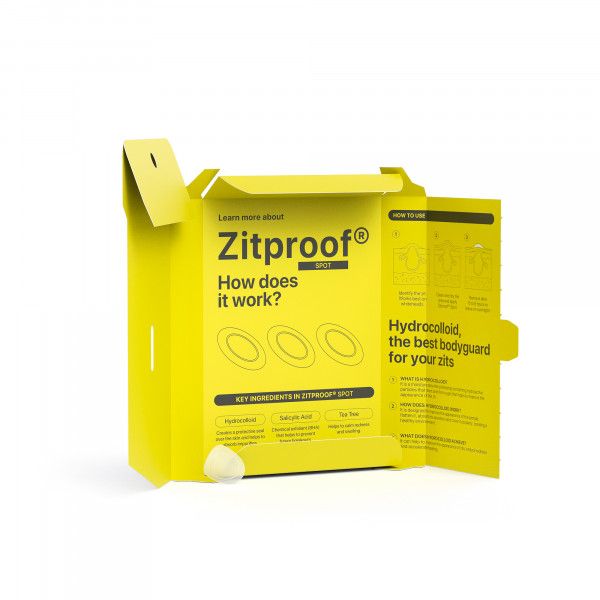 Zitproof individualni hidrokoloidni flasteri Tretmani za akne