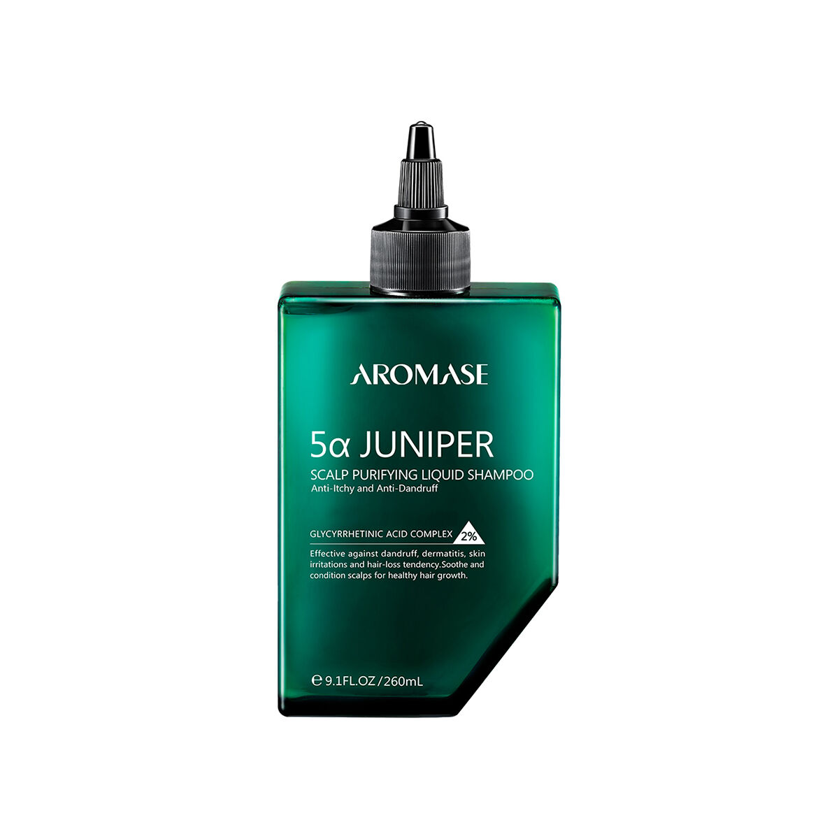 Shampoing liquide purifiant pour le cuir chevelu Aromase 5a Genévrier