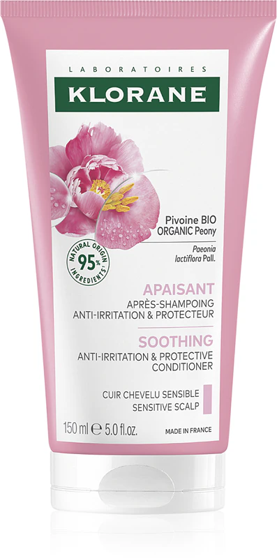 Klorane Peony Soothing Sensitive Hair Scalp Conditioner