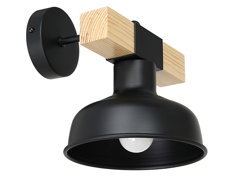 Kinkiet Faro metalowy czarny