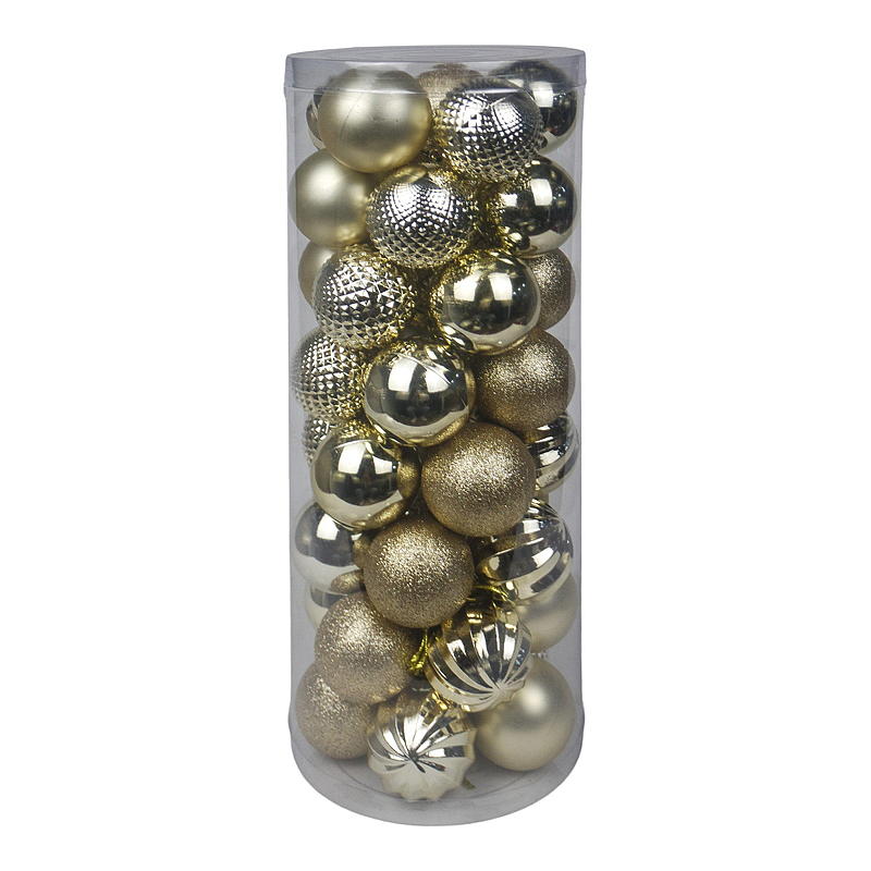 Hjem Julekugler 40-pak ø 5 cm multi