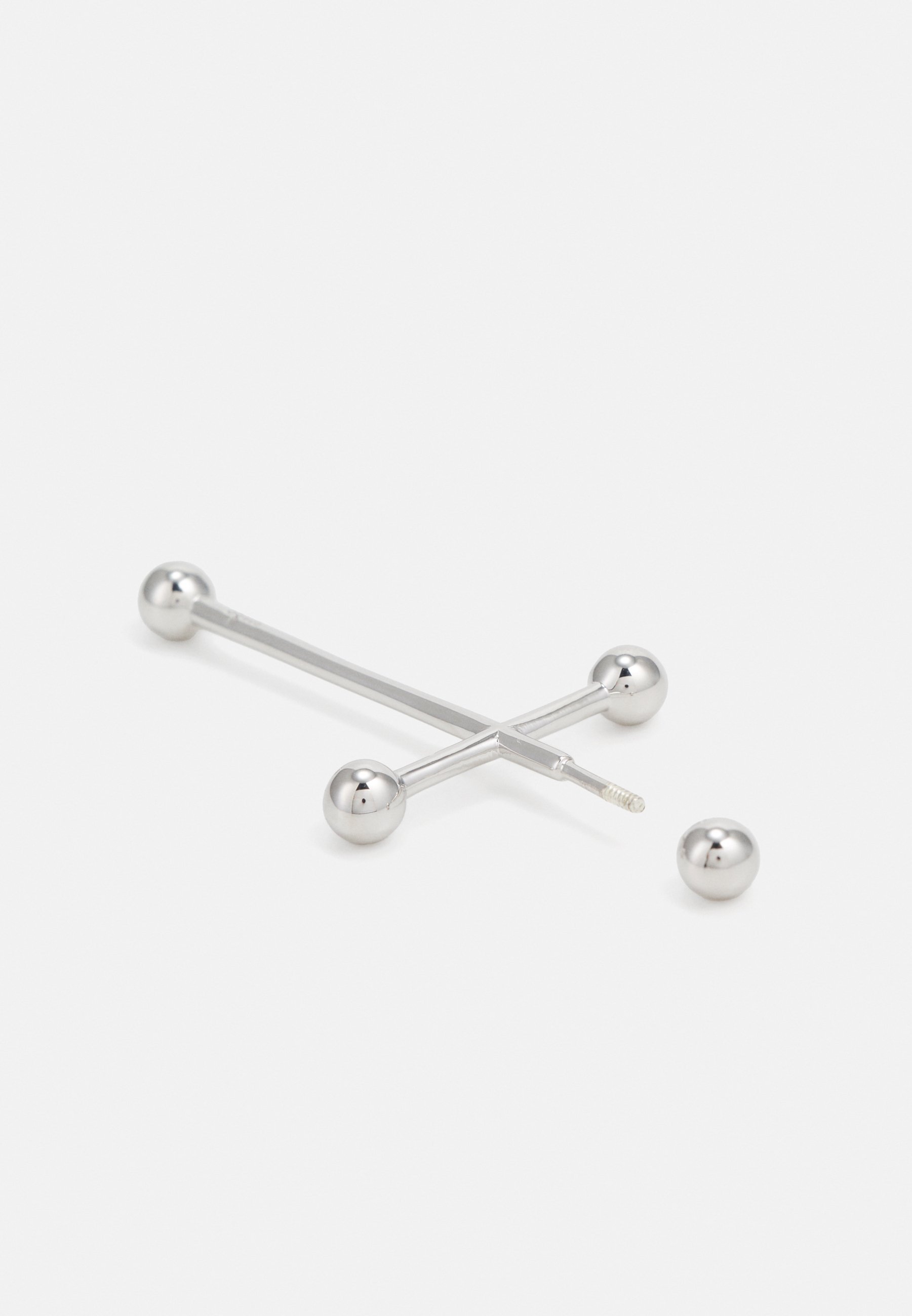 Avgvst CROSS SINGLE - Orecchino singolo - color argento