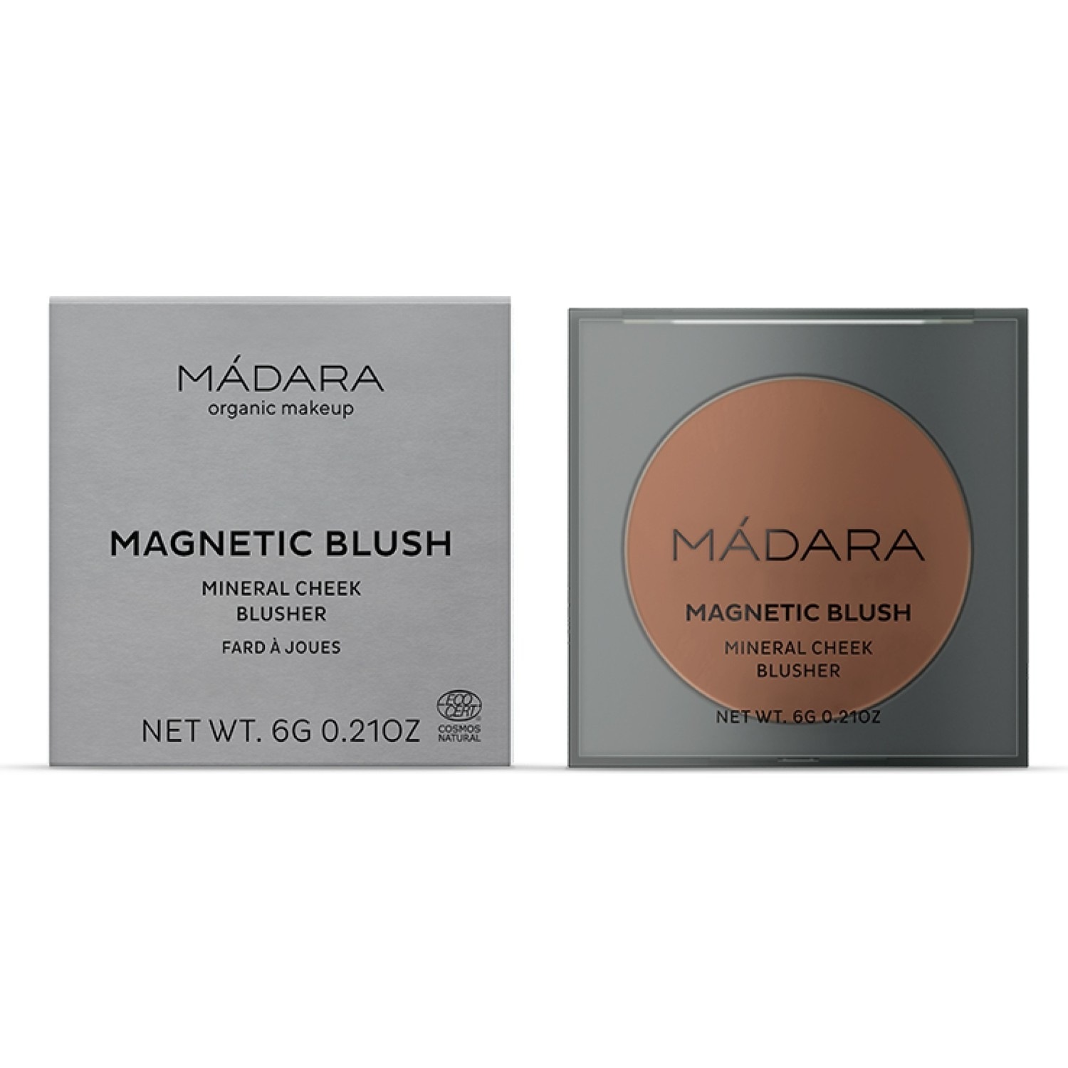 MÁDARA Blush MAGNETIC BLUSH Mineralno rumenilo za obraze - 6 g