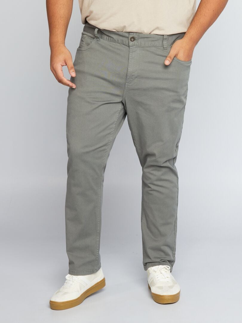 Calças Slim Fit L32 - VERDE