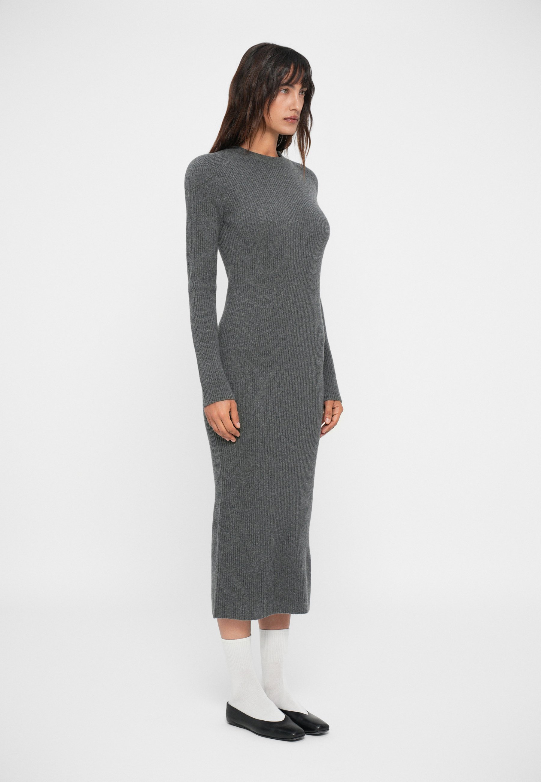 Iro LIETTE - Robe pull - anthracite