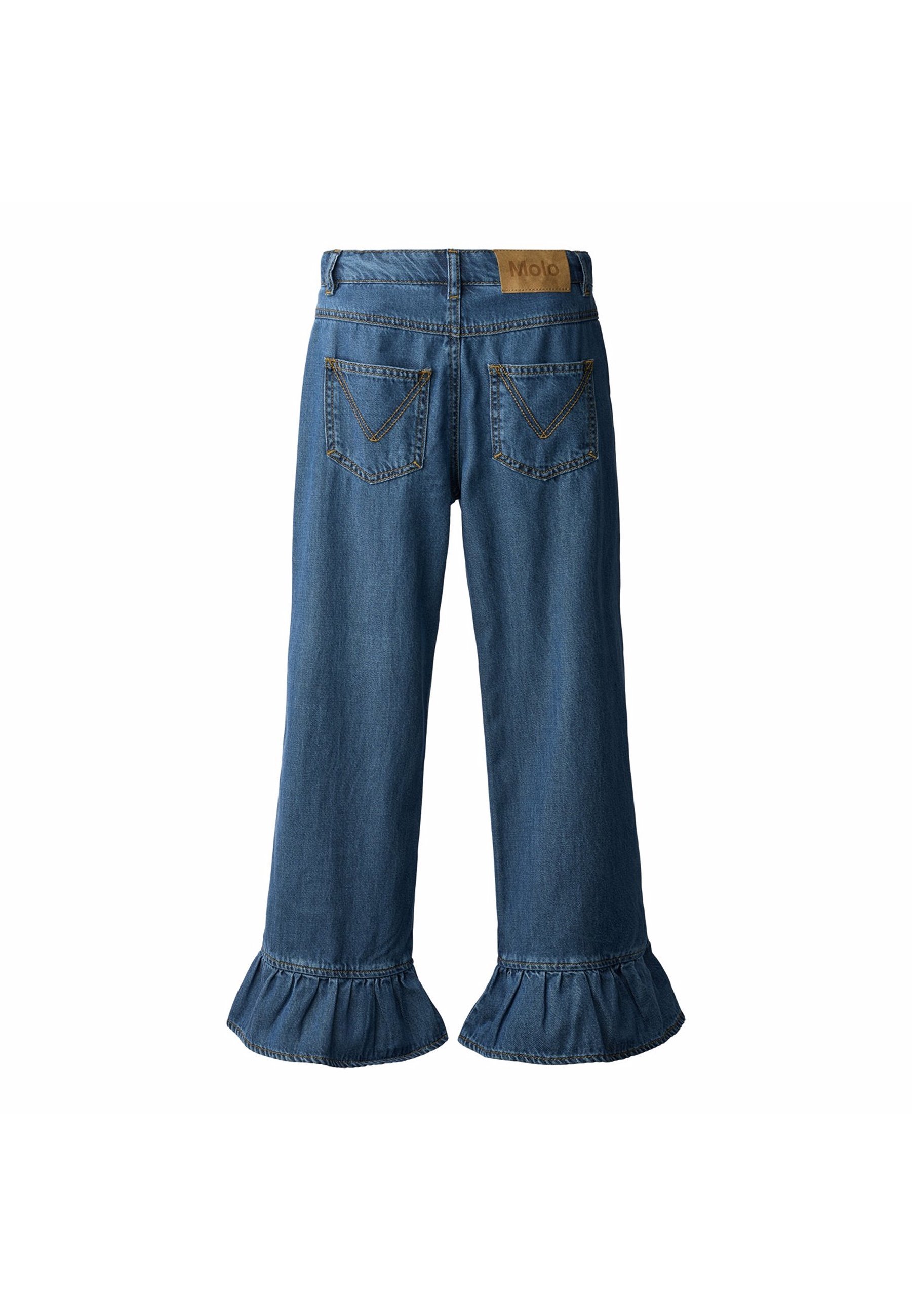 Molo AMARA - Džíny Straight Fit - blue vintage