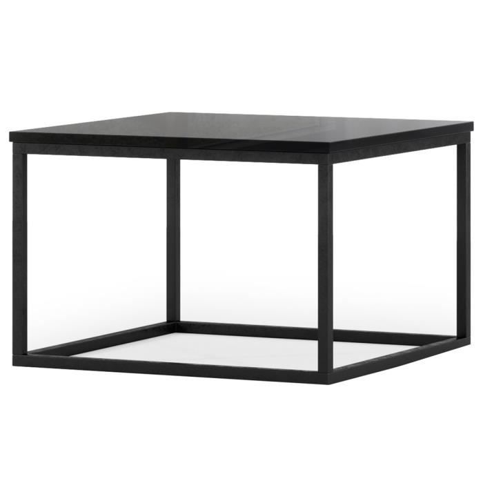 Roman - salontafel - 60 cm - Zwart