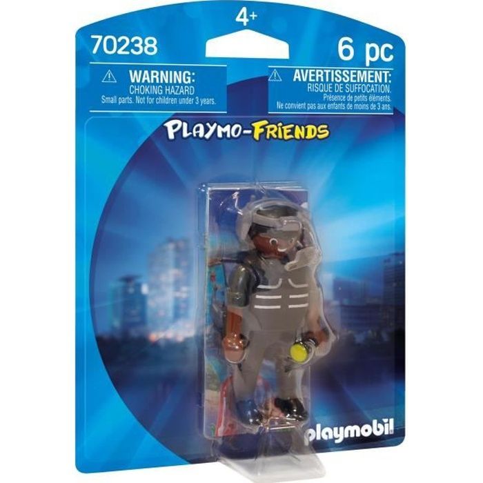 PLAYMOBIL - Stadsactie - Playmobil Vrienden - Elite politieagent met zaklamp en pistool
