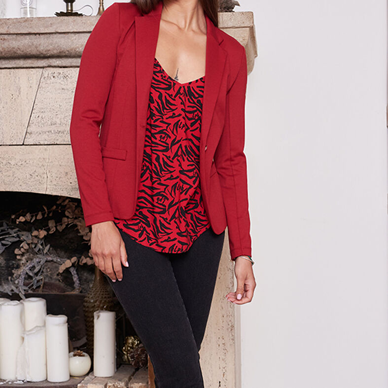  Veste Femme Rouge