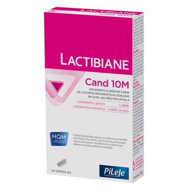 Pileje Pileje Lactibiane Cand 10M 15 kapsula 15 kapsula