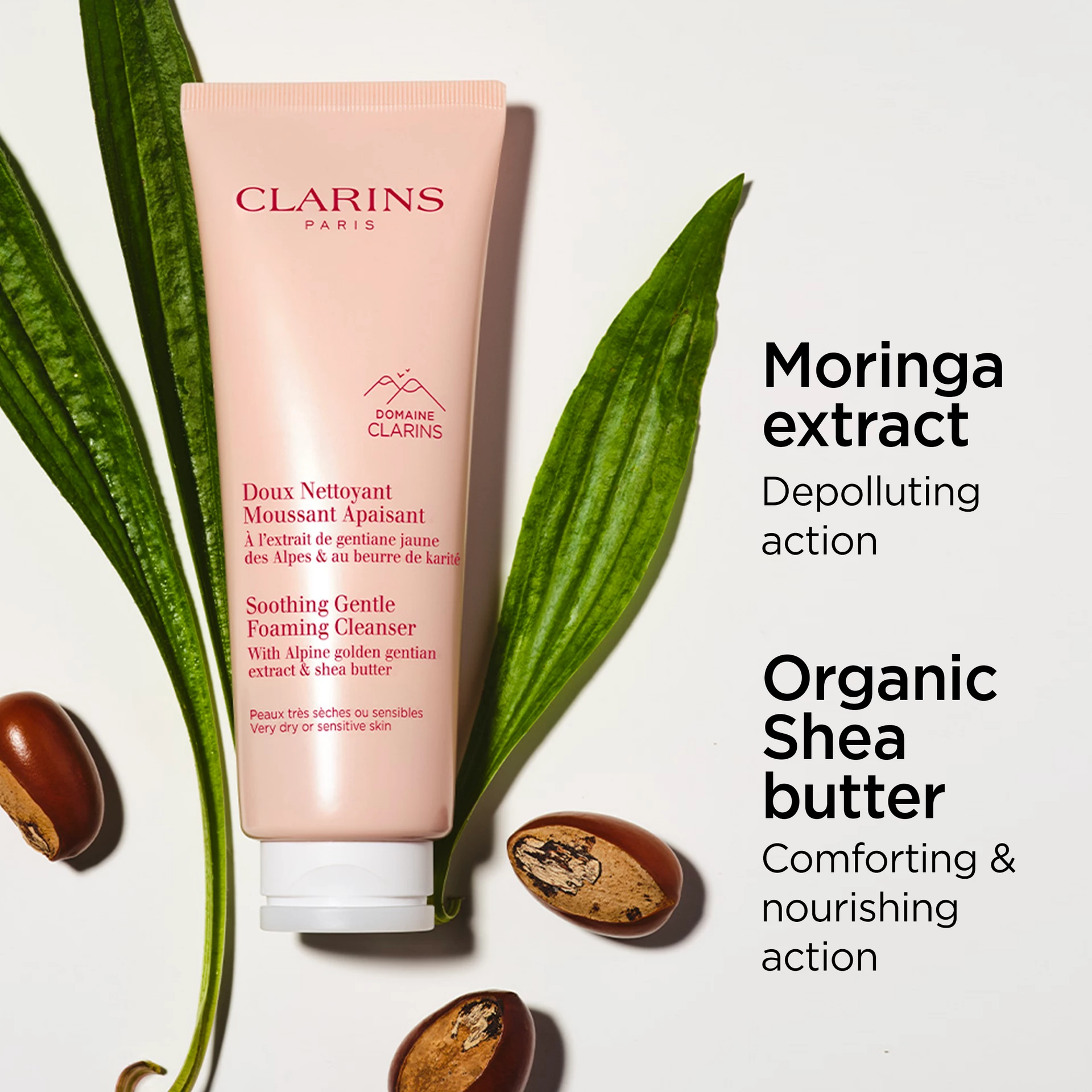 Demachiant spumos calmant delicat 125 ml - Clarins