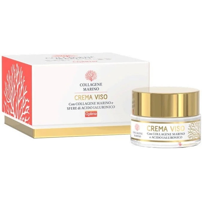 Crème pour le visage OPTIMA au collagène marin - 50 ml Effet repulpant