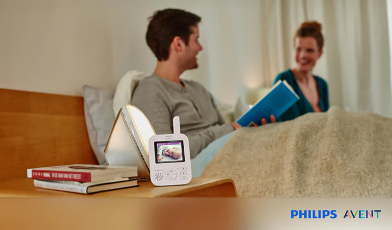 Monitor de vídeo digital para bebês Philips Avent SCD881/26