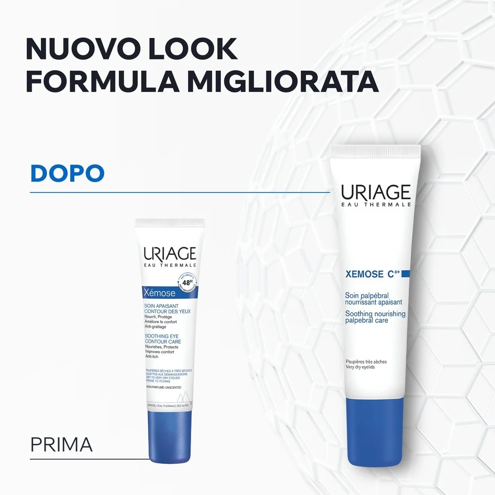 XÉMOSE C8+ Crema contorna occhi lenitiva - Contorno occhi idratante