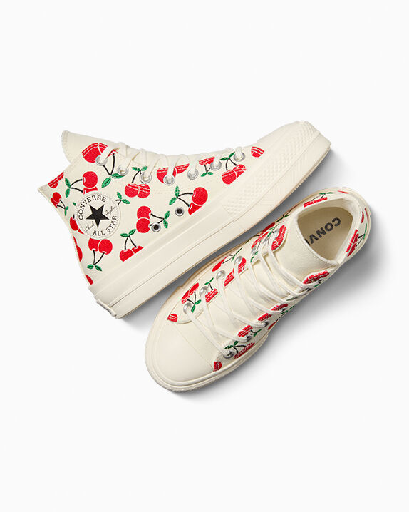 Chuck Taylor All Star Lift Platform Cherries