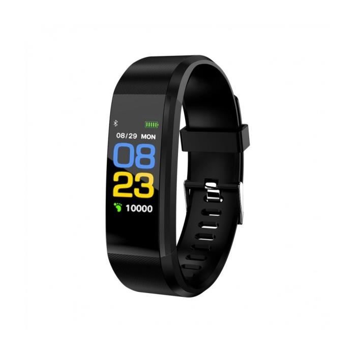 Slimme armband - Fit-up - Zwart - Camera met afstandsbediening - Slaapmonitoring - Slim alarm