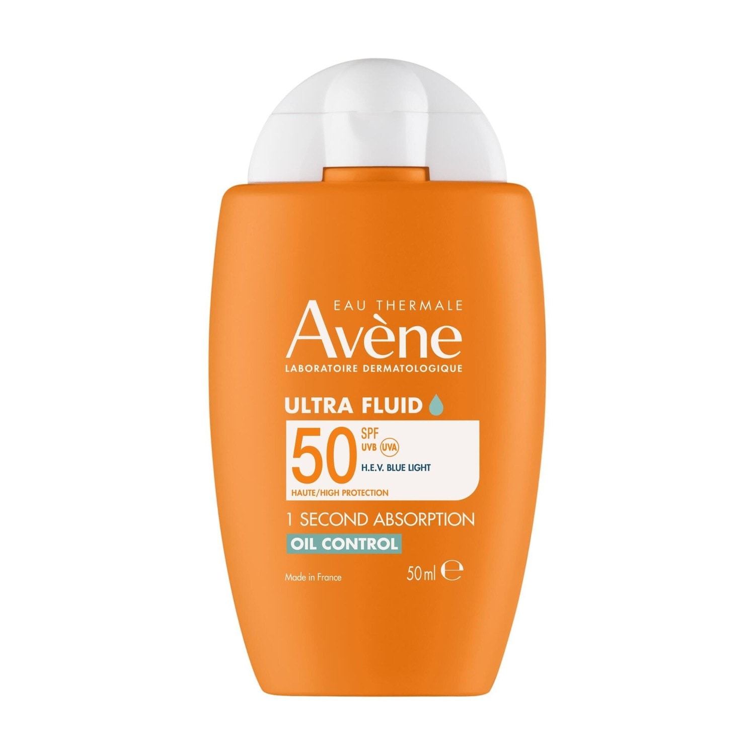 Avène Sunscreen Ultra Fluid 1 Sek. Oil Control SPF50+ - 50 ml