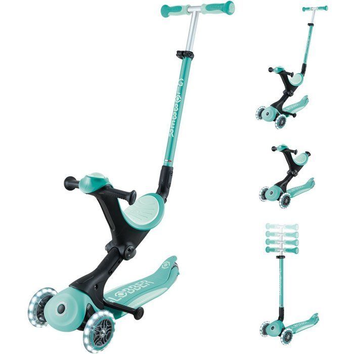 Evolutive Scooter - GLOBBER - GO UP DELUXE LIGHT - Pastellmint