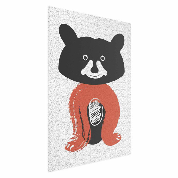 Plakat Sympatyczny szop 21x30 cm