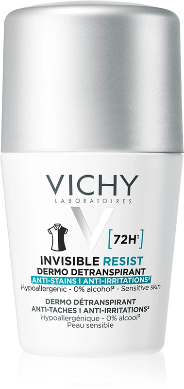Desodorante antitranspirante Vichy 72h por 72 horas