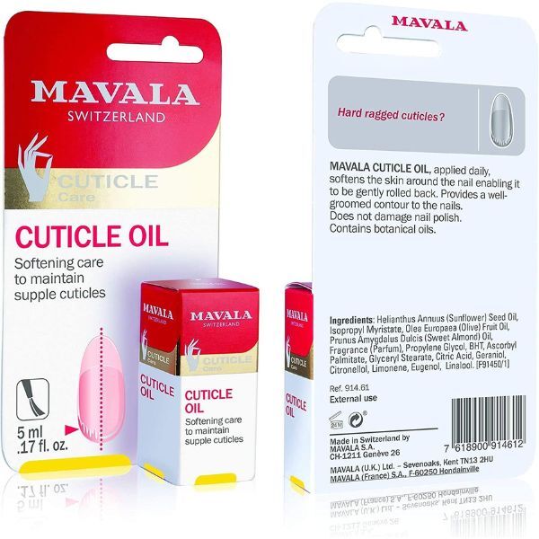 Mavala Nagelriemolie 5 ml in blisterverpakking - 5 ml