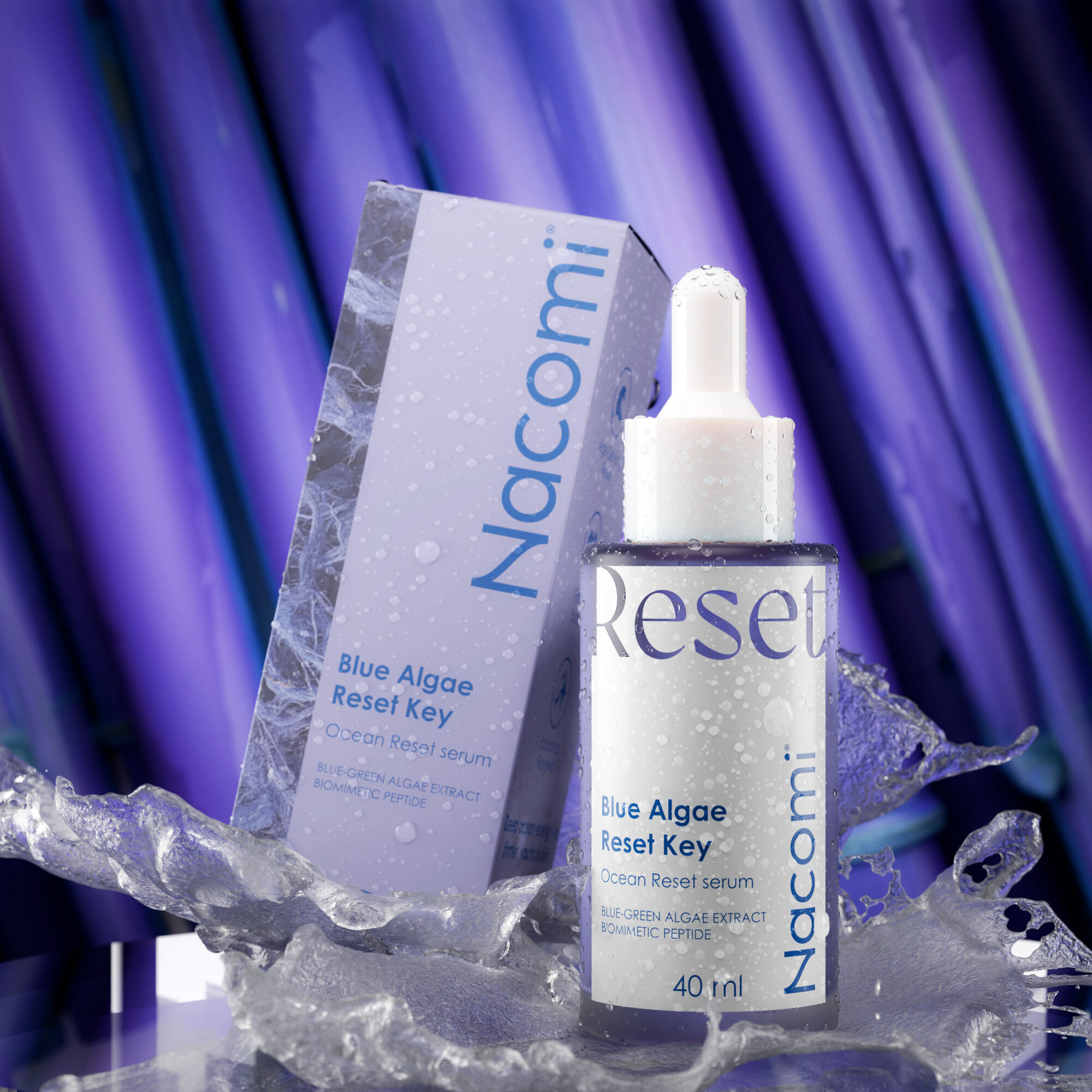 Nacomi Blue Algae Reset Key – Ορός Ανανέωσης