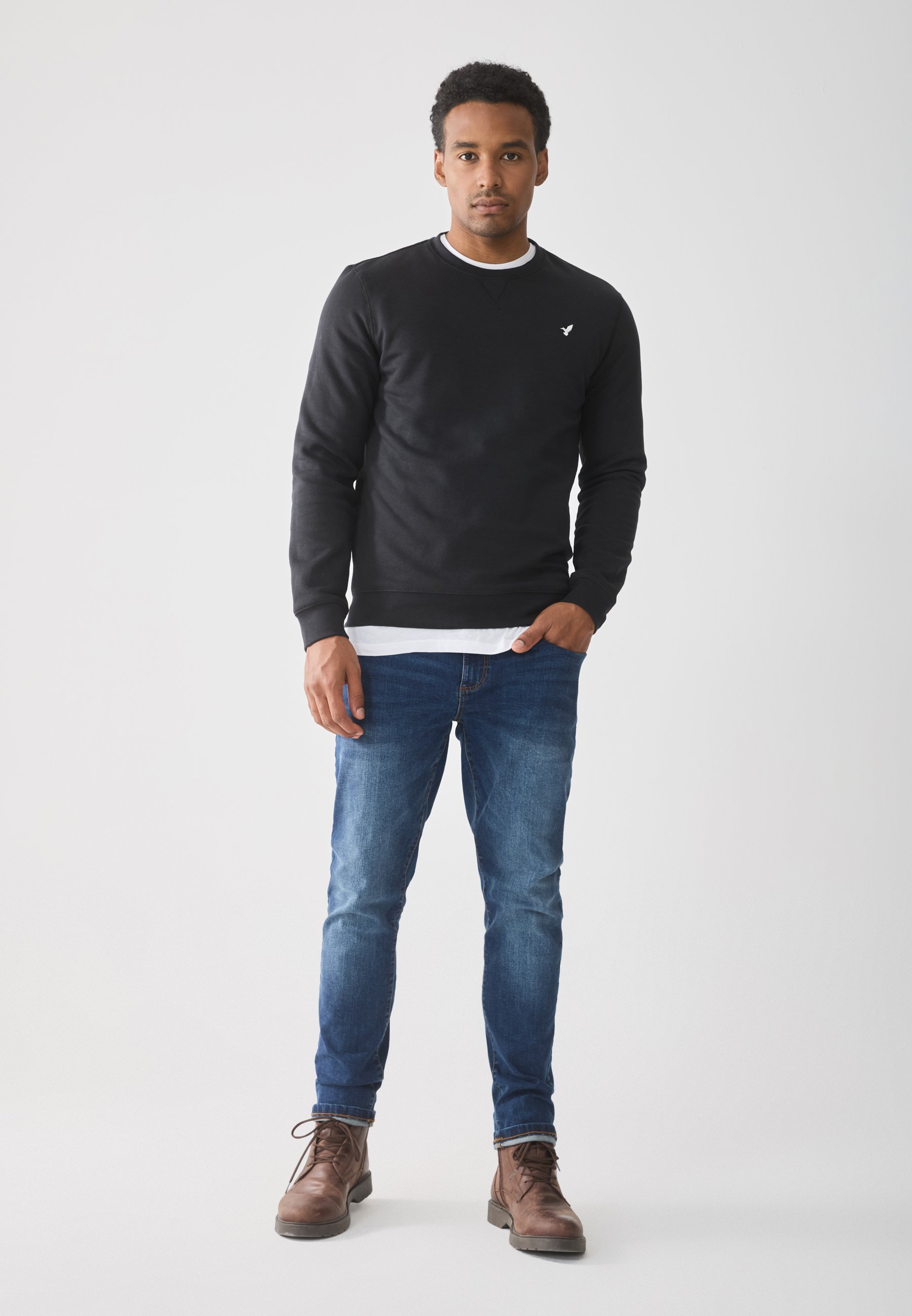 Pier One-sweatshirt - zwart