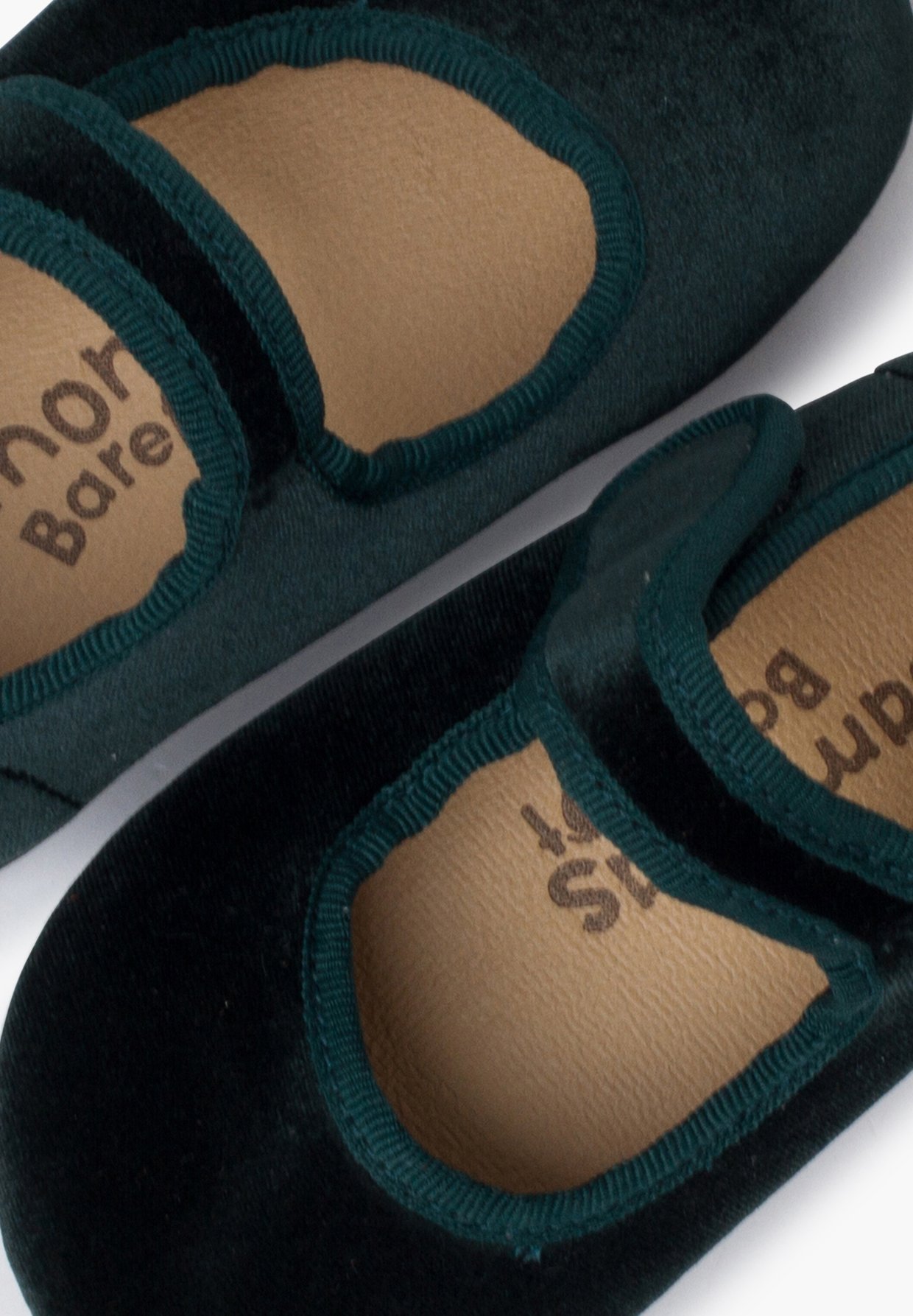 Pisamonas MERCEDITAS BAREFOOT TIRA ADHERENTE - Babyschoentjes - verde