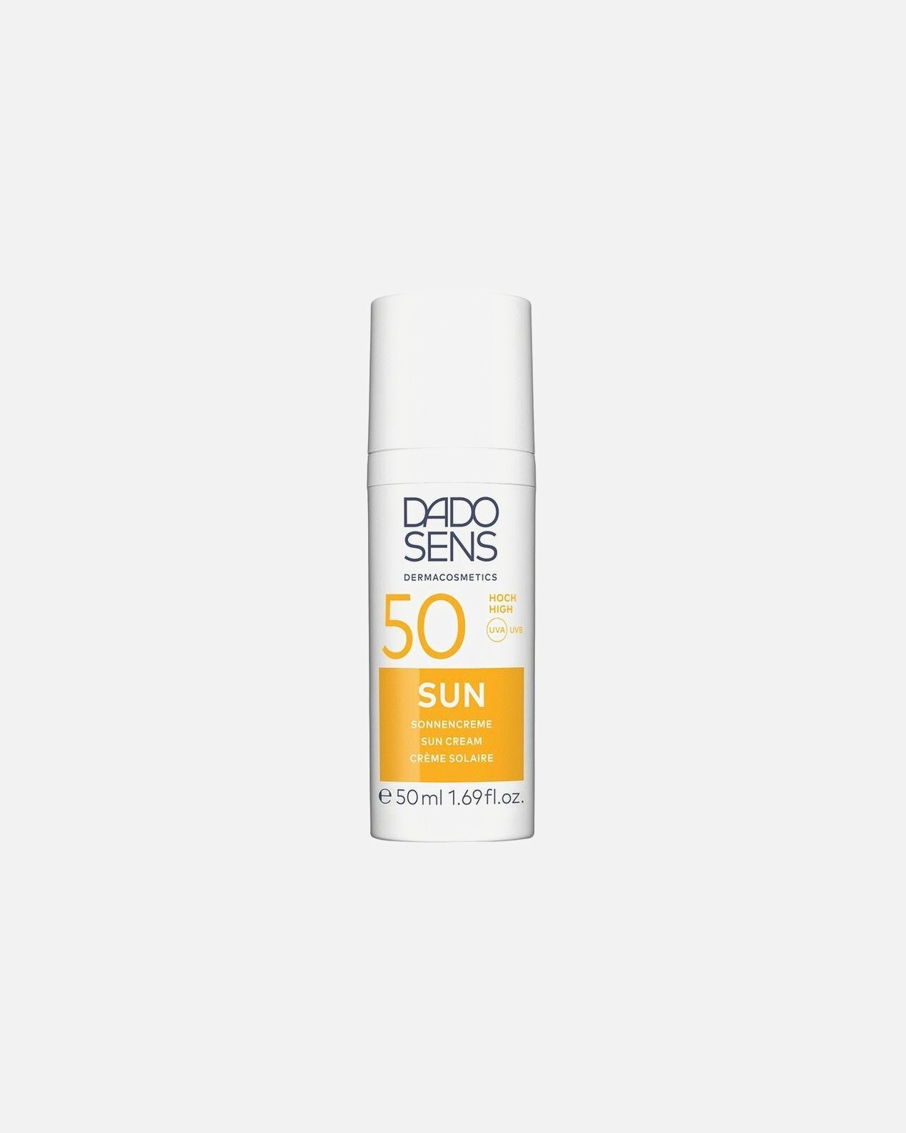 DADO SENS Dermacosmetics apsauginis kremas nuo saulės SPF 50 - 50 ml