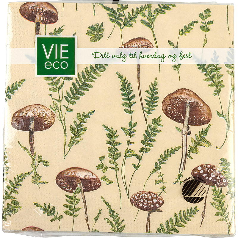 Vie Eco Servietter 20-pakning 33x33 cm
