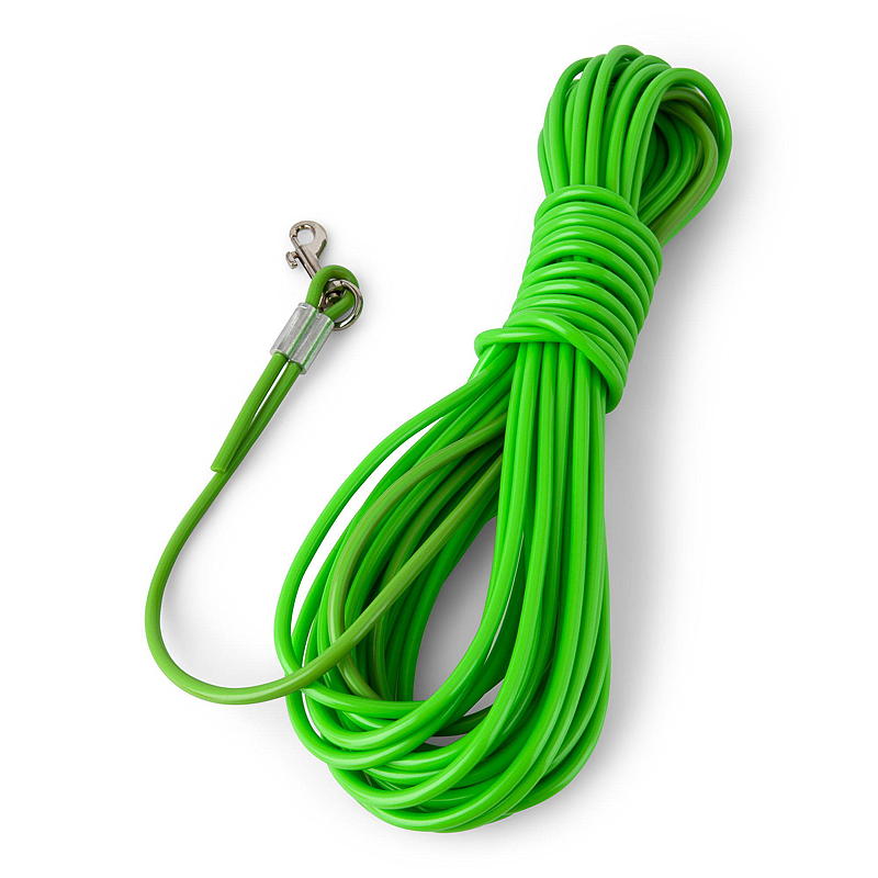 Zoozaker Hundkoppel, 15 m plastbelagd
