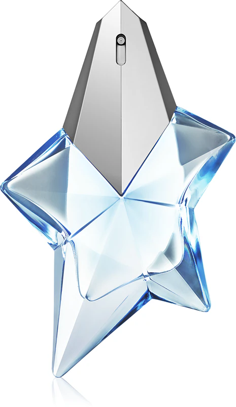 Frasco recarregável de Mugler Angel Eau de Parfum para mulheres
