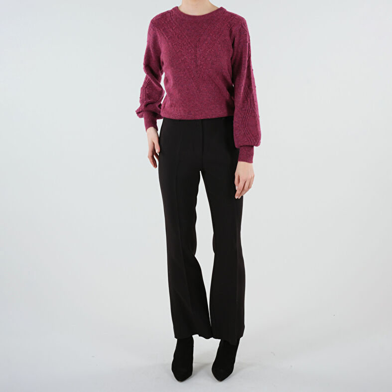 Pull Femme Bordeaux