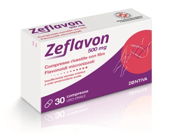 ZENTIVA Zeflavon 30 comprimés Riv 500 mg Vasoprotecteur