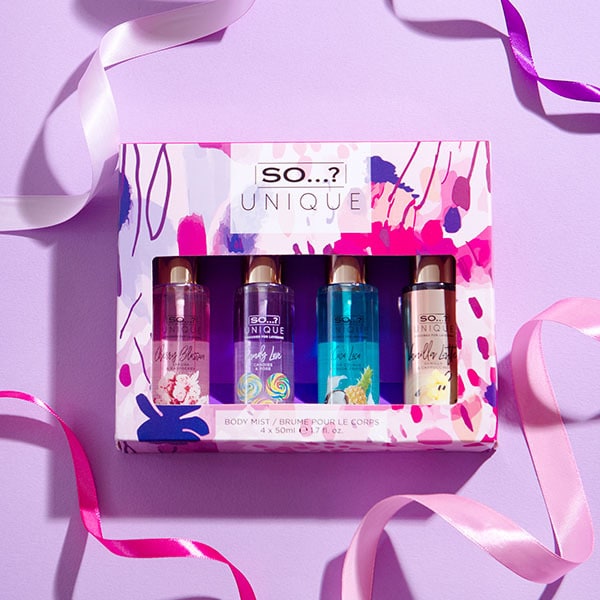 Cofanetto regalo So&? Unique Mini Mist 4 x 50ml
