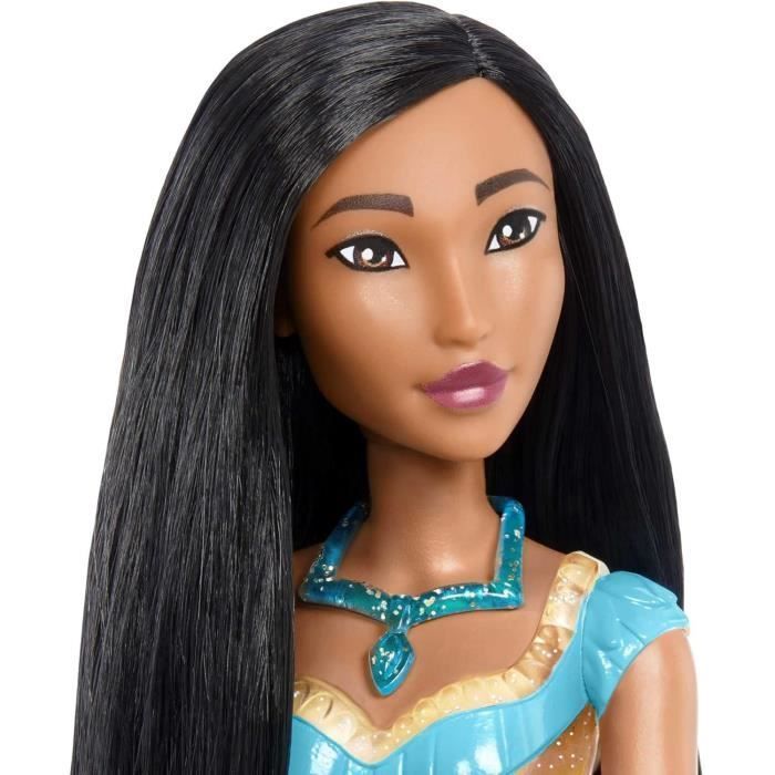 Boneca Pocahontas 29 cm, Vestido e Acessórios para Boneca Princesa Disney da Mattel HLW07