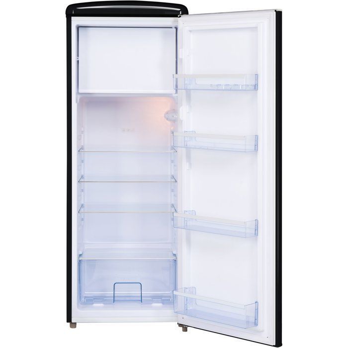 Réfrigérateur armoire - FRIGELUX - RF218RNA++ - 2 portes - 218 L - 55 x 57,5 x 146 cm - Noir