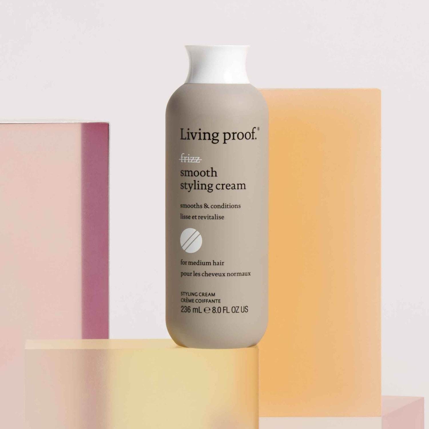 Living Proof krema protiv kovrčanja kose, krema za glatko oblikovanje kose – 60 ml