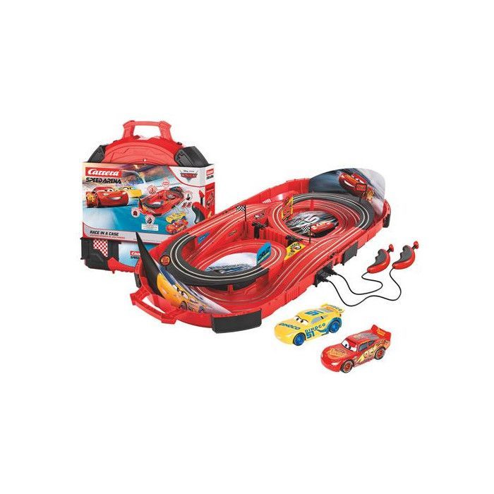 Circuit voitures Carrera Speed Arena Disney Pixar Cars Race in a Case